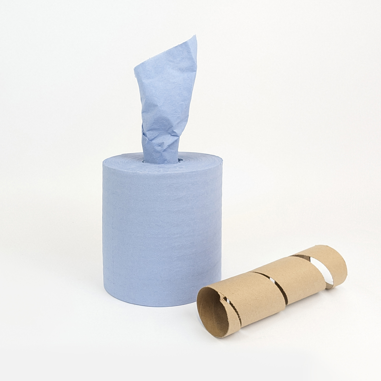 Материал бумажный протирочный HACCPER PURE PULP BLUE, 24x36см, синий, 1000 л/рул