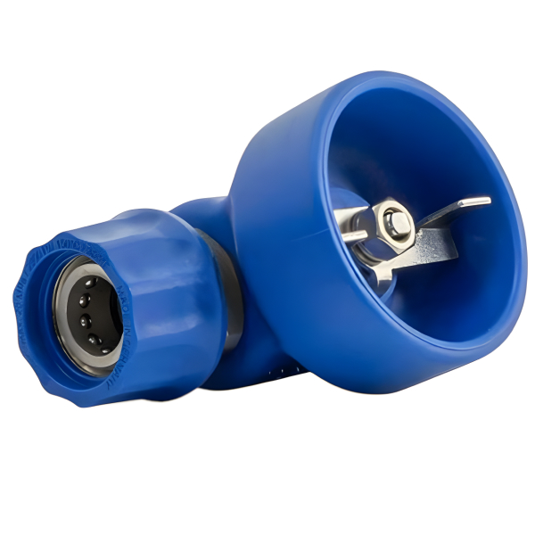 Шаровой кран с резиновой защитой