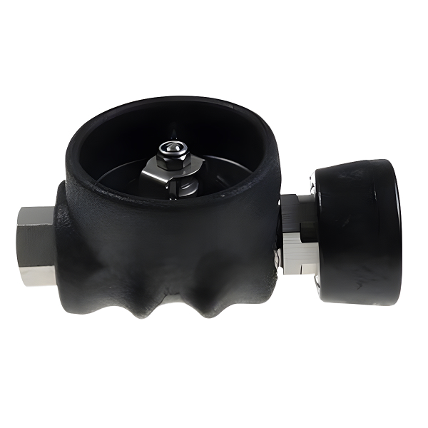 Кран запорный