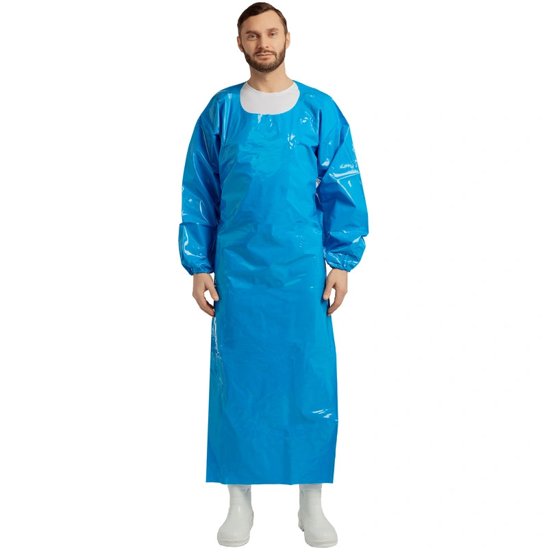 Фартук полиуретановый с рукавами Робин 150 мкм