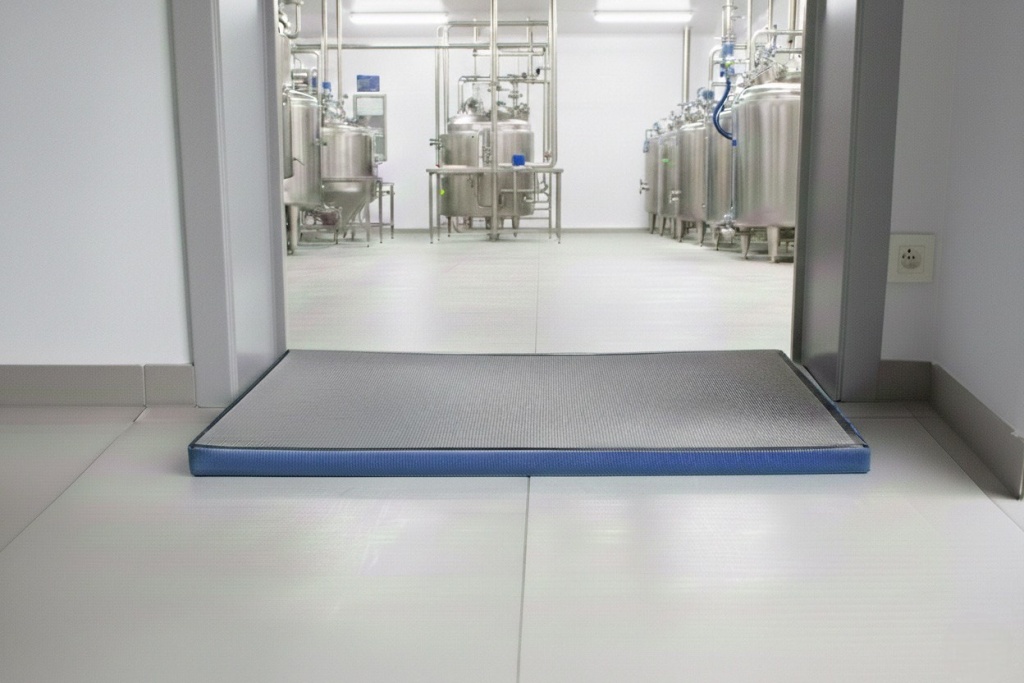 Укладка дезковрика